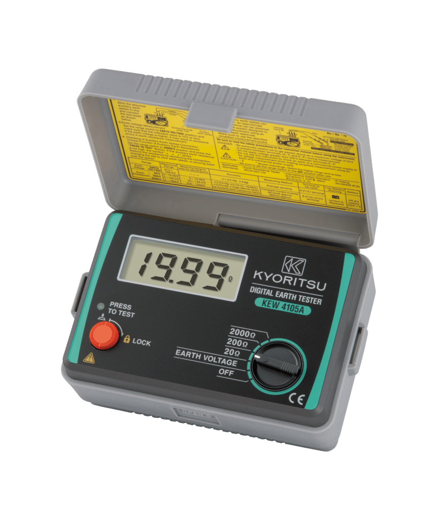 KEW4105A Digital Earth Resistance Tester Kewtech