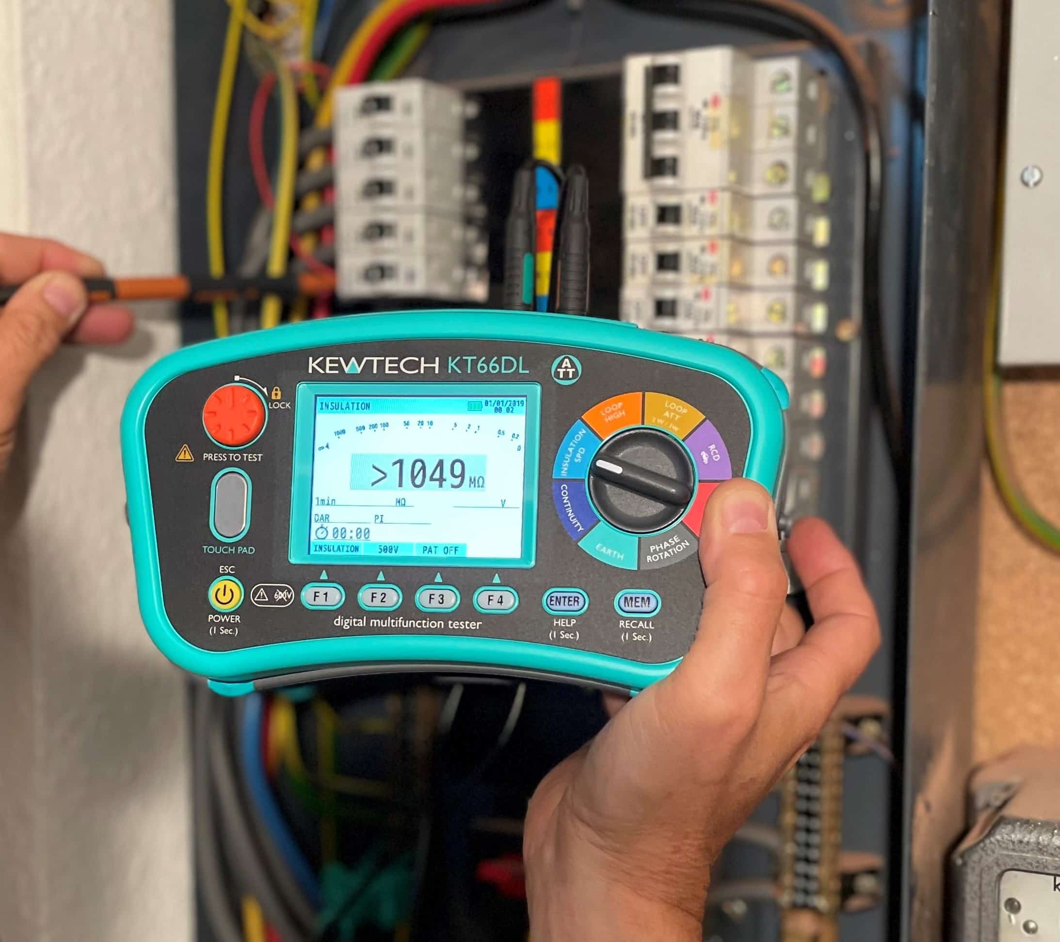 18TH EDITION AMENDMENT 2 CHANGES TO INSULATION RESISTANCE TESTING Kewtech