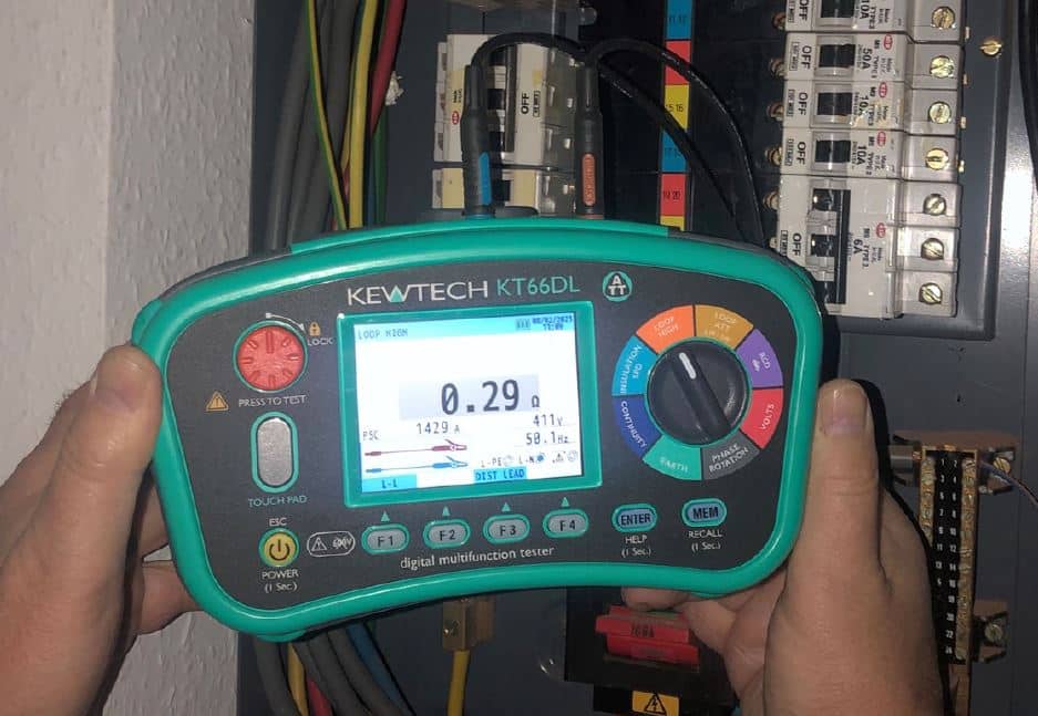 The Measurement Of Prospective Fault Current Kewtech