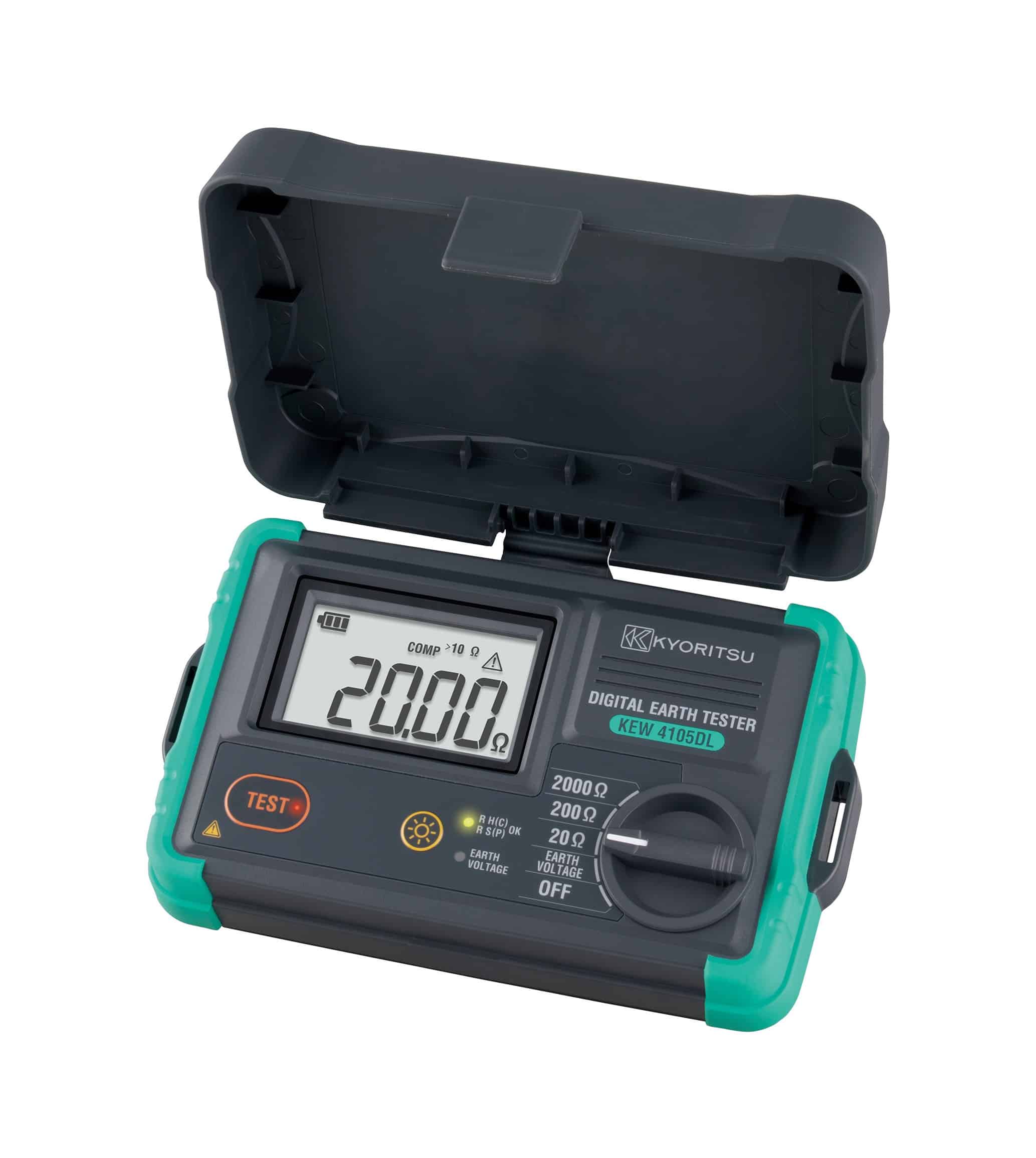 KEW4105DL Digital Earth Resistance Tester - Kewtech